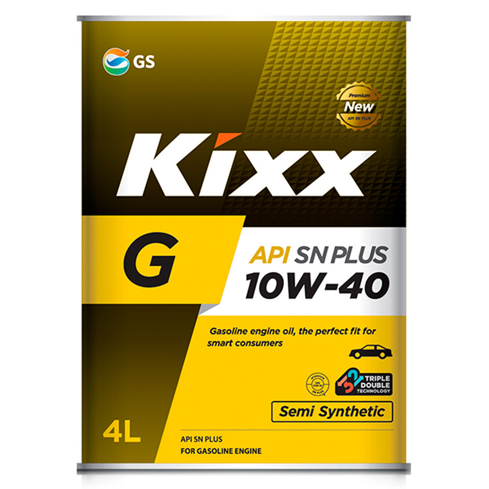 Масло моторное Kixx G SAE 10w-40 SN Plus п с. (4л)