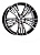 Диск колеса Lizardo "XH569" 8,5x20 5*114,3 ET40 D67,1 CBMF